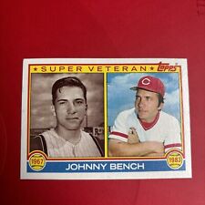 1983 Topps Johnny Bench Super Veteran #61 Cincinnati Reds HOF  for sale  Shipping to South Africa