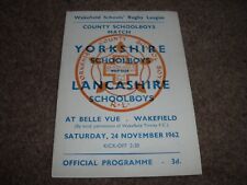 Yorkshire lancashire schoolboy for sale  BRADFORD