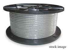 Dayton 2TAC7 Galvanized Steel Cable, 500 ft Length for sale  Shipping to South Africa