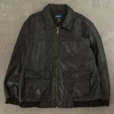 Vintage leather bomber for sale  EPPING