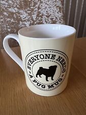 Pug dog mug for sale  PAIGNTON