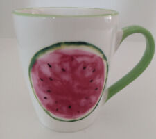Caneca de café grande 15 oz melancia Hazel & Co You are One in a Melon verde rosa comprar usado  Enviando para Brazil