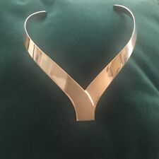 Solid silver choker for sale  ANDOVER