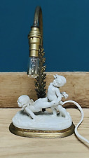 Lampe en BISCUIT Napoléon III PUTTIS Jouant à la Brouette monture en bronze comprar usado  Enviando para Brazil