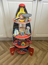 Wooden spaceship playset for sale  Shipping to Ireland
