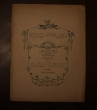 Queen of the Roses ~ Carl Heins ~ 1913 partitura musical Schmidt ACC segunda mano  Embacar hacia Argentina
