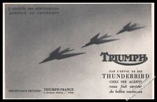 1951 triumph thunderbird d'occasion  Villeneuve-l'Archevêque