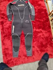 Cressi comfort mens xl 5mm semi dry wetsuit Scuba Diving for sale  Shipping to South Africa