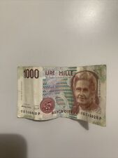 Banconota 1000 lire usato  Zapponeta