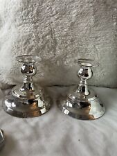 Candle sticks silver for sale  Stratford
