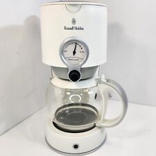 VINTAGE Russell Hobbs 10-Cup Coffee Maker White In Original Box-Model RHCMRET, used for sale  Shipping to South Africa
