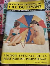 Guide naturisme 1962 d'occasion  Village-Neuf