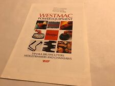 Westmac tanaka brushcutters for sale  UK