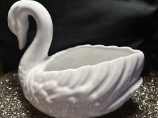 Ceramic white swan for sale  Hilton Head Island