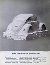 Usado, Anúncio impresso 1969 Volkswagen Bug Clay Model Design Engineering Proud Apollo 11 LEM comprar usado  Enviando para Brazil