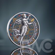 Calliope The Nine Muses 2 oz Antique finish Silver Coin CFA Cameroon 2024 for sale  Shipping to South Africa