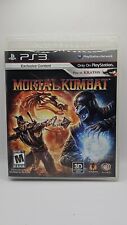 Used, Mortal Kombat (Sony PlayStation 3 PS3, 2011) Complete In Box - Black Label CIB for sale  Shipping to South Africa
