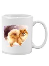 Watercolor pomeranian. mug for sale  San Jose