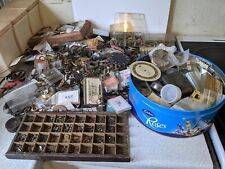 MASSIVE COLLECTION OF VINTAGE WATCHMAKERS PARTS  WINDERS  ETC  - SPARES REPAIRS for sale  Shipping to South Africa