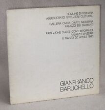 Gianfranco baruchello ed. usato  Torino