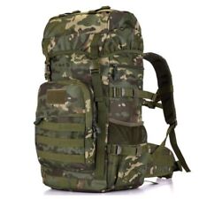 Mochila de turismo militar masculina exército escalada caminhadas viagem camuflagem mochila, usado comprar usado  Enviando para Brazil