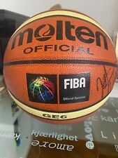 Pallone autografato basket usato  Italia