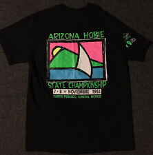 Camisa vintage anos 90 Arizona Hobie Fleet Sailing Championship S México Surf Vaporwave comprar usado  Enviando para Brazil