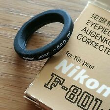 Nikon Eyepiece Correction Lens -5.0D 22mm Diameter pour F3HP F3/T F801 F100 F90X d'occasion  Riec-sur-Belon