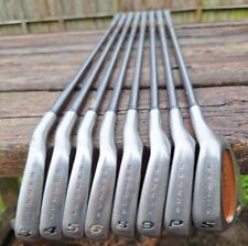 TAYLORMADE BURNER IRONS 3 4 5 6 8 9 S & P Oversize Clubs Bubble Shaft for sale  Shipping to South Africa