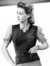 Knitting pattern womens for sale  WIDNES