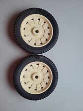 push mower wheels 2 Pack, used for sale  Shipping to South Africa