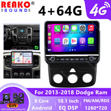 GPS Carplay 4+64G Android 13 para 2013-2018 Dodge Ram 1500 2500 3500 rádio estéreo comprar usado  Enviando para Brazil
