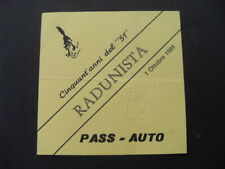 Pass auto anniversario usato  Preganziol