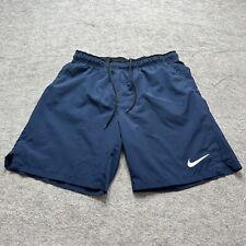 Shorts de treinamento Nike tecido flexível masculino L azul 8" academia elástica CU4945 treinamento comprar usado  Enviando para Brazil