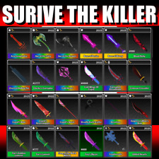 Survive The Killer - Roblox STK, Faca, Assassino, Cabine - ENTREGA BARATA E RÁPIDA comprar usado  Enviando para Brazil