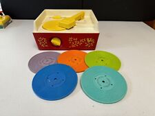 Caja de música vintage de 1970 Fisher Price/reproductor de discos tocadiscos juguete ¡DJ funciona!¡! segunda mano  Embacar hacia Mexico