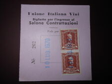 Biglietto unione italiana usato  Bologna