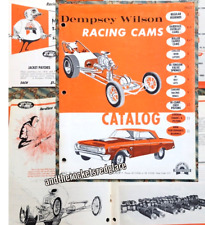 Folheto de catálogo original vintage 1964 Dempsy Wilson Hot Rod personalizado Drag Racing comprar usado  Enviando para Brazil