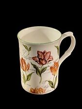 Caneca Rose Of England porcelana óssea 10 oz rosa antiga tulipa tulipas comprar usado  Enviando para Brazil