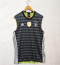 Camiseta deportiva de fútbol de la selección nacional alemana Adidas sin mangas 2016 entrenamiento L reversible segunda mano  Embacar hacia Mexico