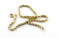 bracciale CORDA completamente in oro giallo 18kt. cm.19 gr. 1,30 comprar usado  Enviando para Brazil