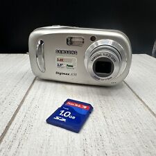 Used, Samsung Digimax A50 5MP 3X Zoom 2.5” LCD Cyber500 Digital Camera W Strap SD Card for sale  Shipping to South Africa