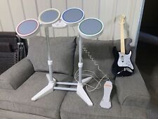 Usado, Guitarra Rock Band Wii Harmonix Fender Stratocaster + bateria e pedal 19091 comprar usado  Enviando para Brazil