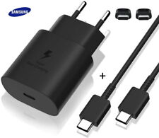 Original Samsung 25W Schnellladegerät USB-C Netzteil Ladekabel Adapter Stecker comprar usado  Enviando para Brazil