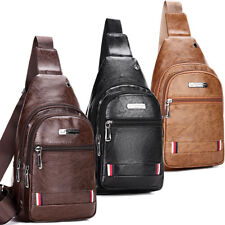 Mens backpack leather for sale  Hyde Park