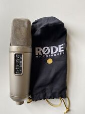 Rode condenser microphone for sale  LONDON