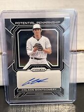 2023 Panini Prizm Baseball Potential Penmanship COLSON MONTGOMERY Auto White Sox, used for sale  Shipping to South Africa