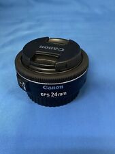 Lente Canon EF-S 24mm f2.8 STM (037340) comprar usado  Enviando para Brazil