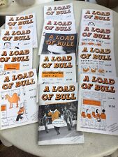 Load bull fanzines for sale  NANTWICH