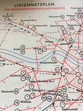 Liniennetzplan dresden mai gebraucht kaufen  Berlin